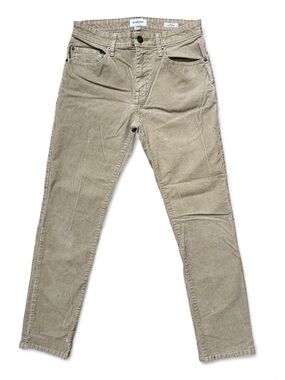 Goodfellow Tan Corduroy Slim Fit Pants 30x30